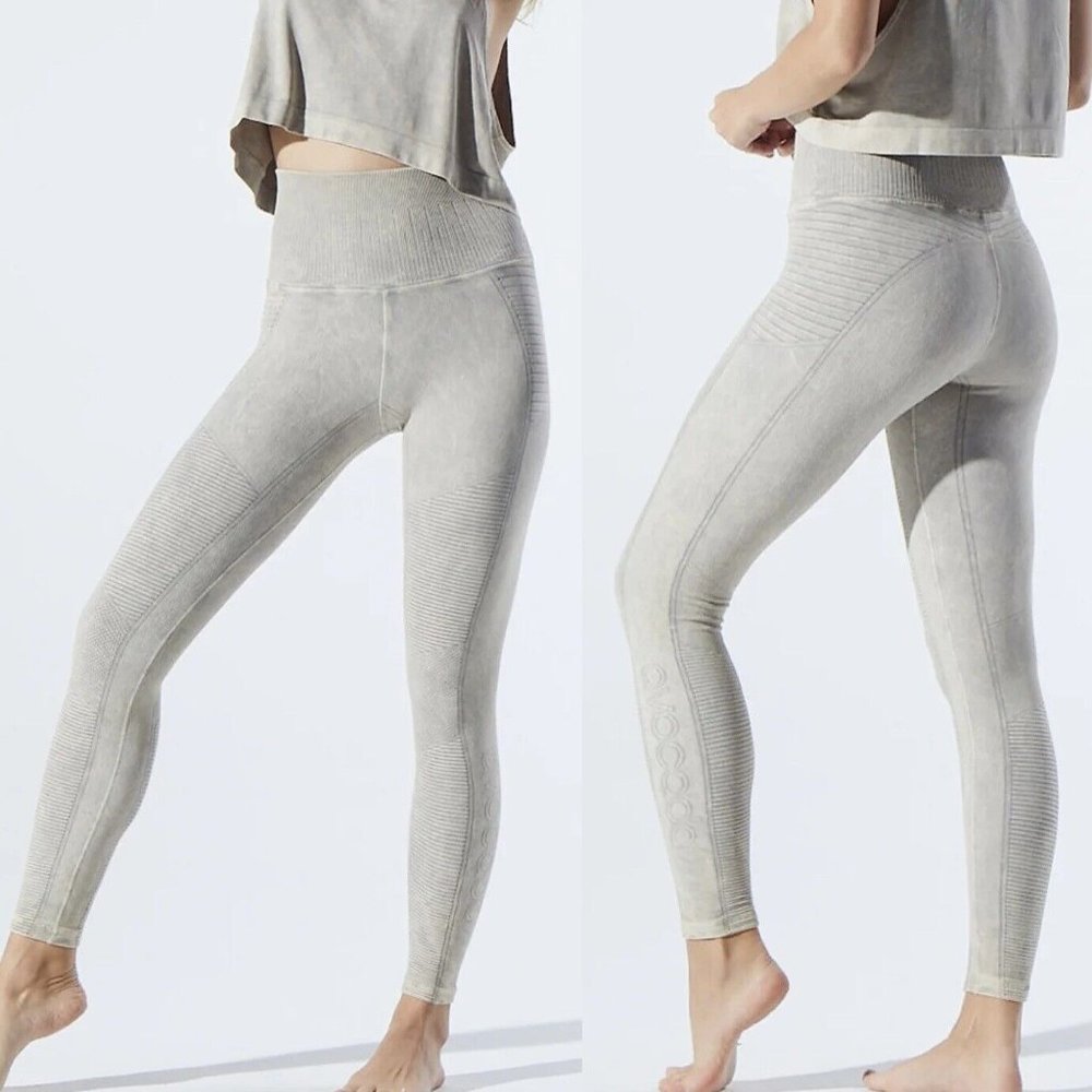Avocado Vintage Phoenix Fire Legging in Sand High Waisted Women’s Size XS/S